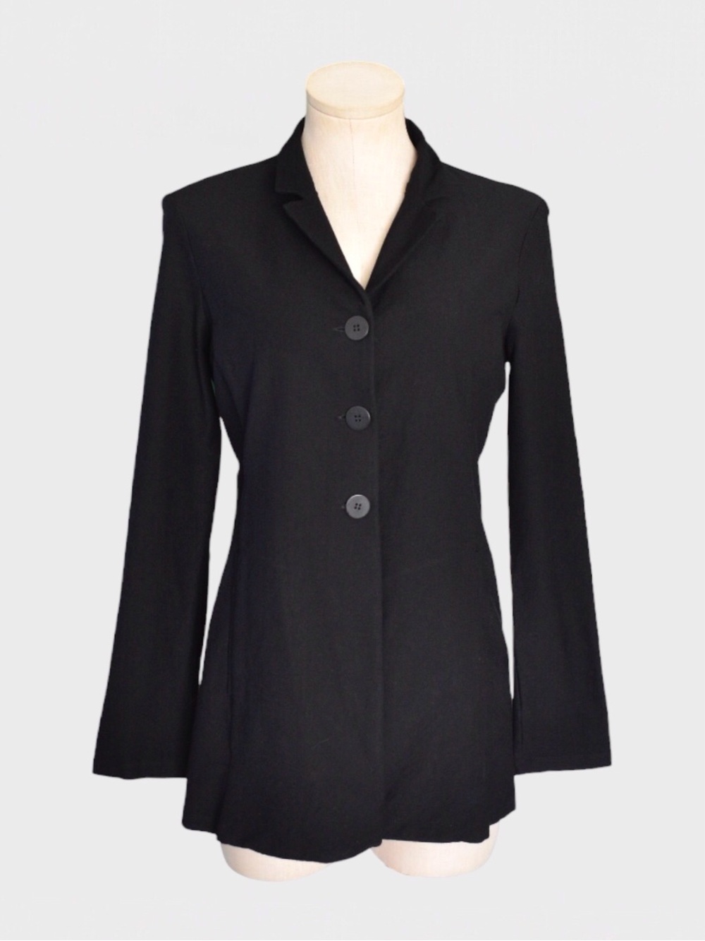 Eileen‎ Fisher Three Button Tailored Blazer Jacket